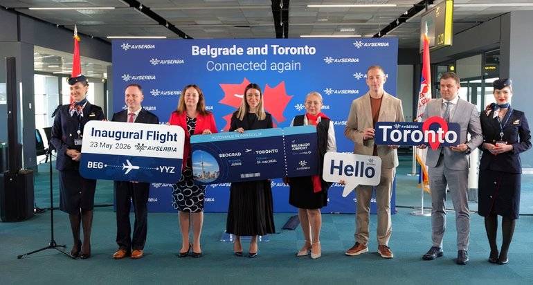 Air Serbia Toronto