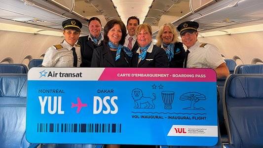 Air Transat Montreal to Dakar