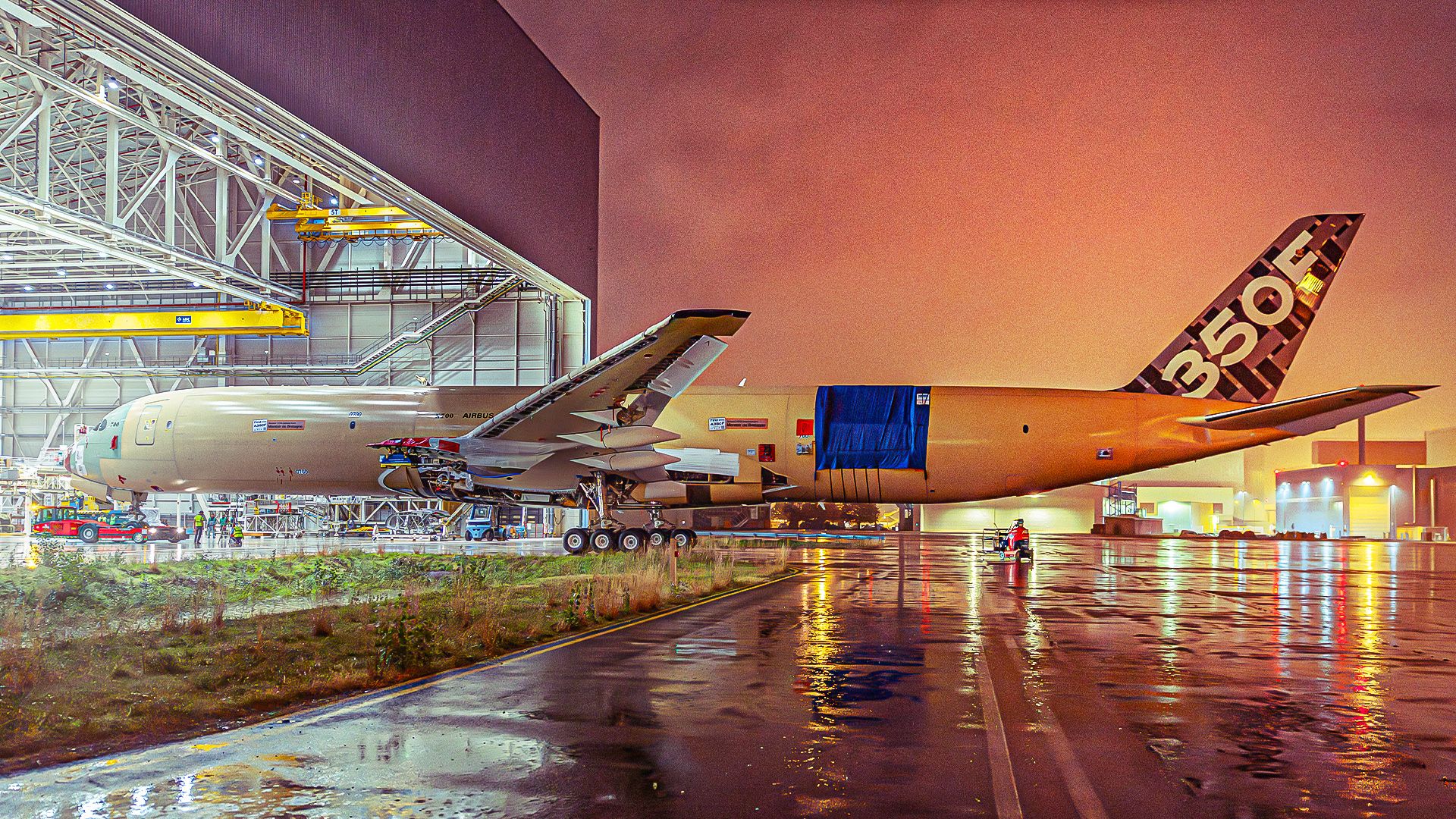 The Airbus A350F's Massive Cargo Door Is Bigger Than Most Regional Jet Fuselages