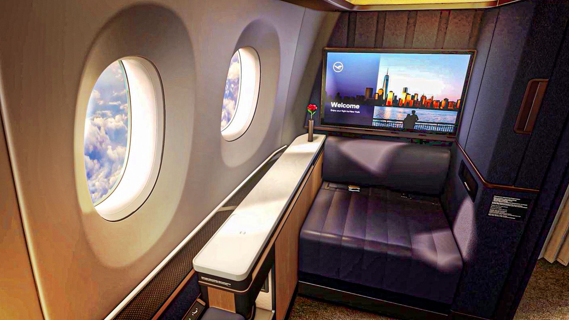 Inside The 1st Airline Cabin Where Elite Flyers Must Pay Extra To Sit By A Window