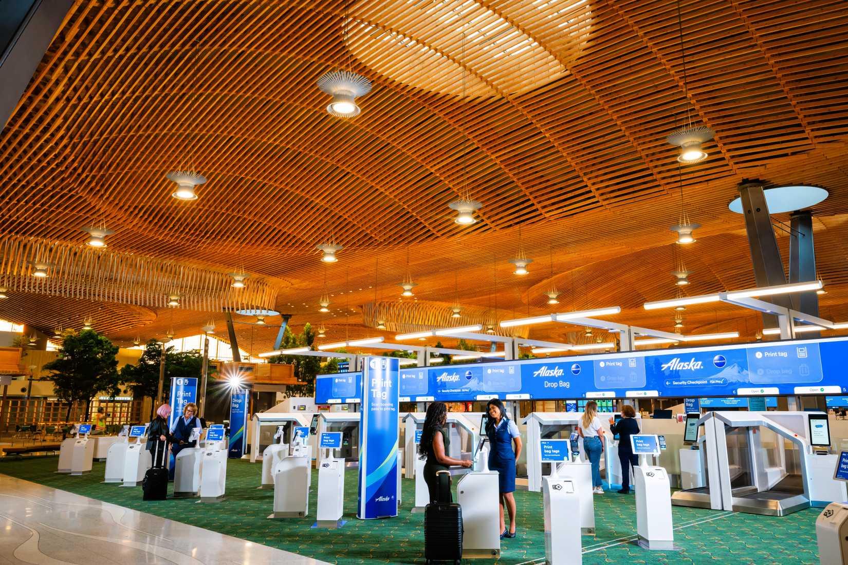Alaska Airlines PDX Terminal