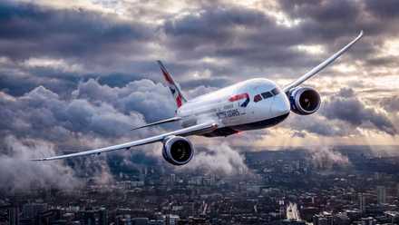 BA Boeing 787 mock up-1