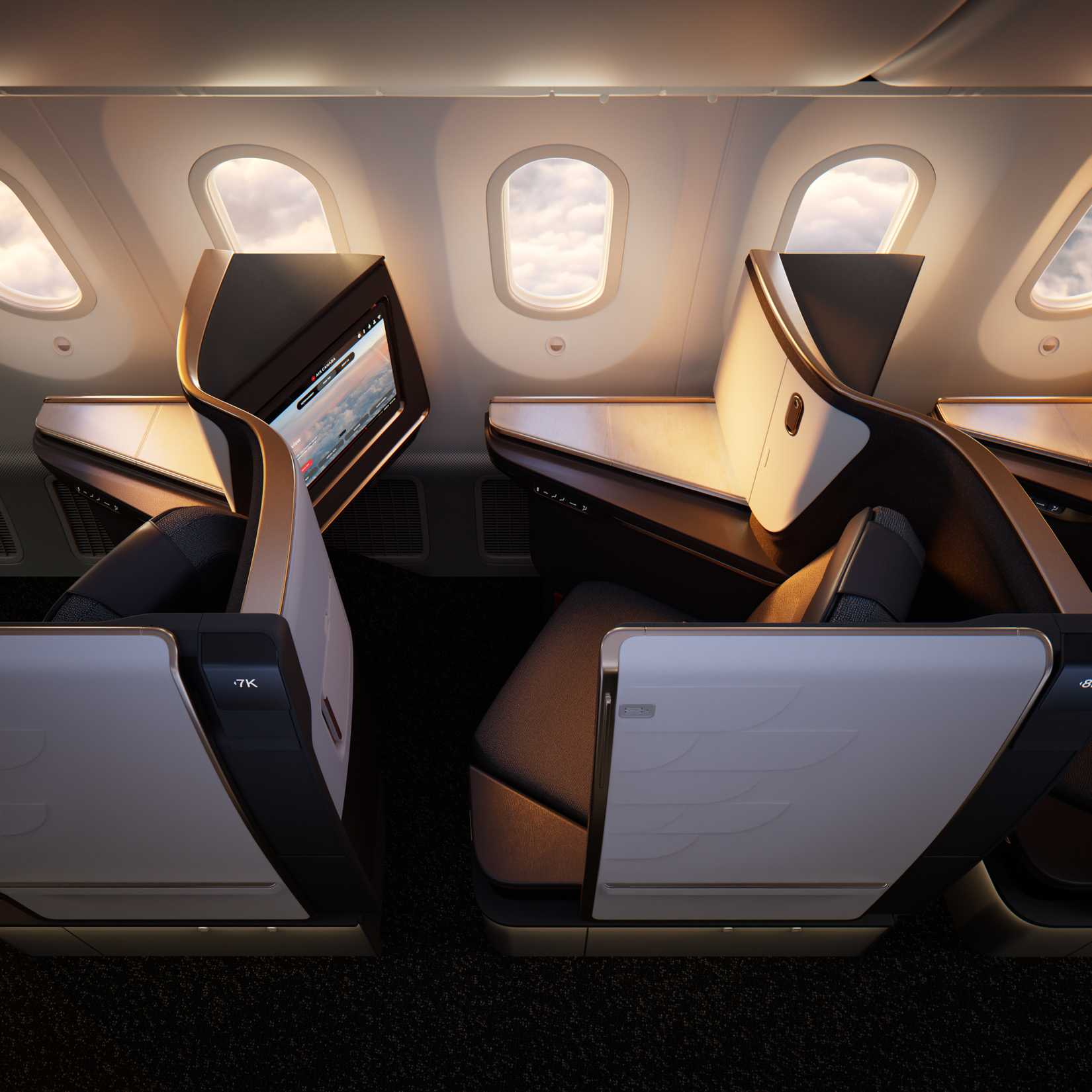 Air Canada new business class