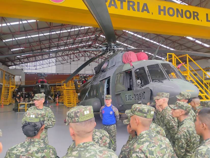 Colombian Mi-17 helicopter