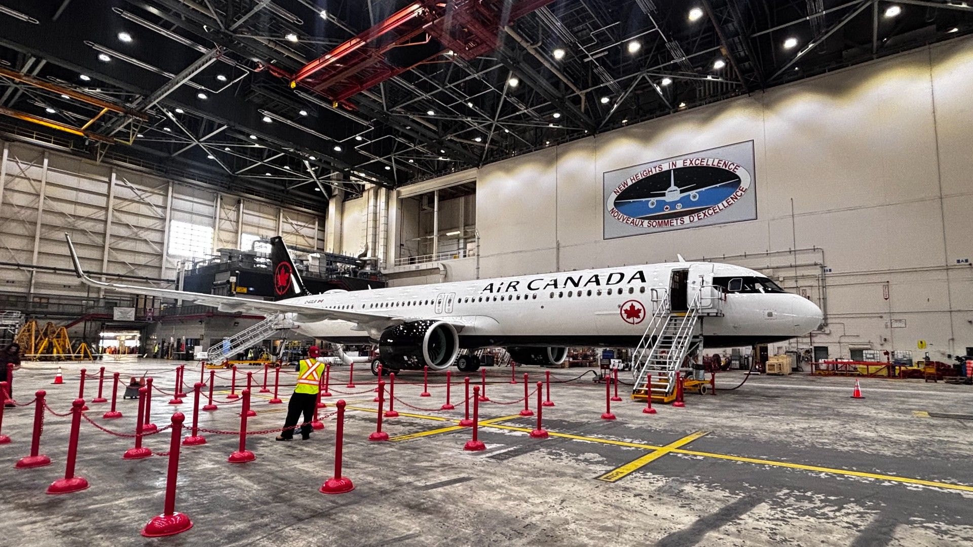 Debut of Air Canada's first A321XLR