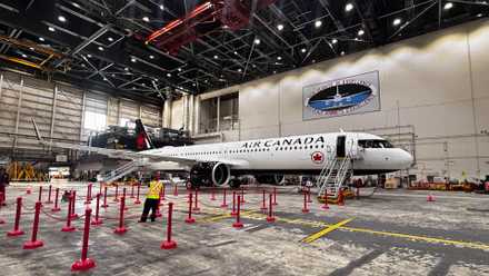 Debut of Air Canada's first A321XLR