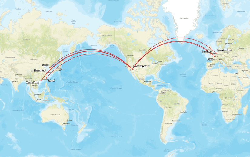 Delta Air Lines Adds New Transpacific Routes & Boosts Las Vegas Flights ...