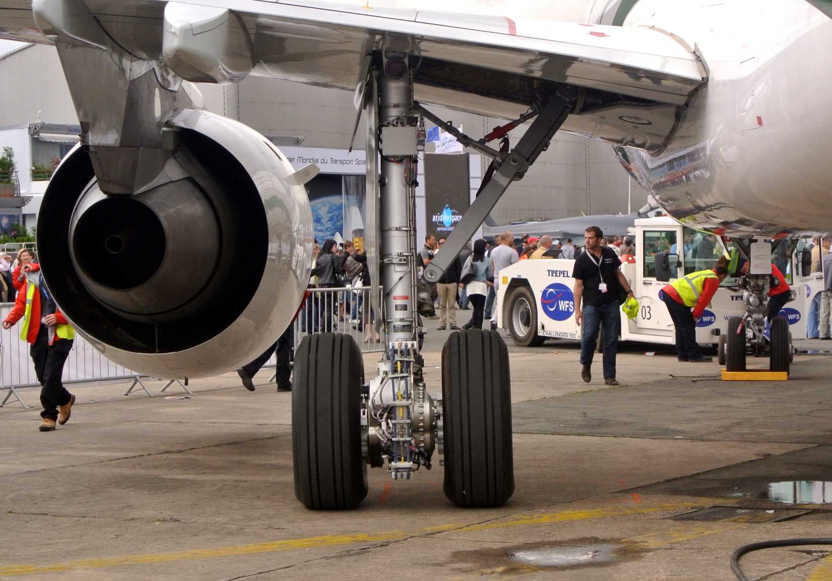 جهاز الهبوط الرئيسي لطائرة إيرباص A320