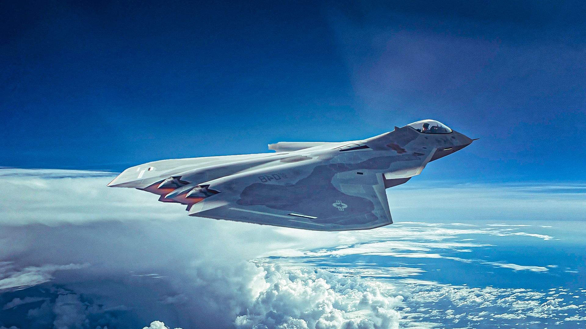 Why Boeing's F-47 Allegedly Spotted Near Area 51 Ditches The F-22's Tail & Adds Canards
