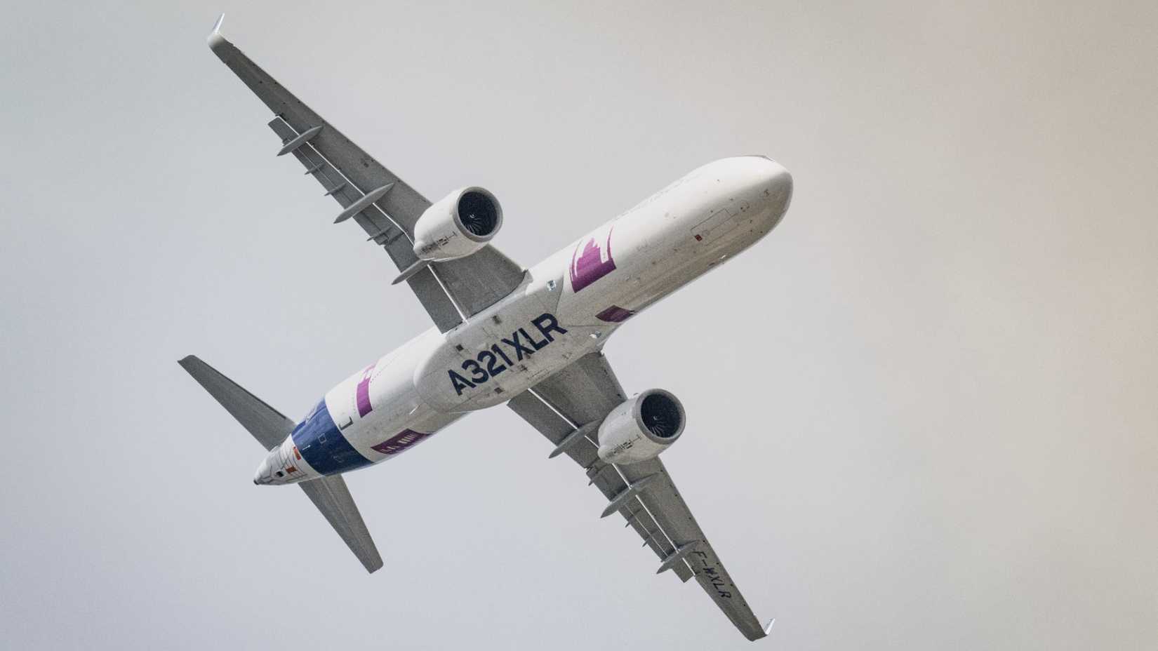FIA Airshow 2024 Day 1- A321XLR flying display