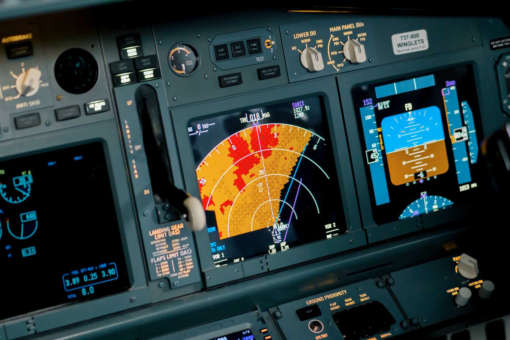 Flight Deck weather radar