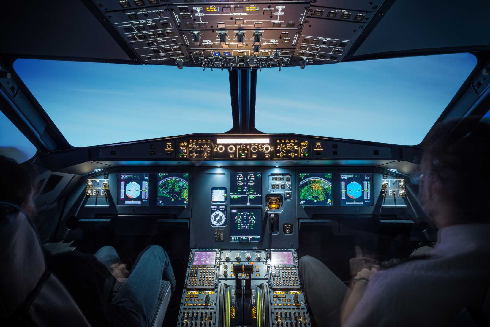 Flight Deck view