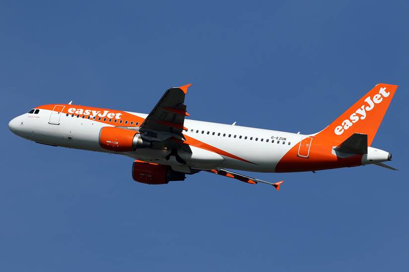 easyJet Airbus A320 G-EZUK