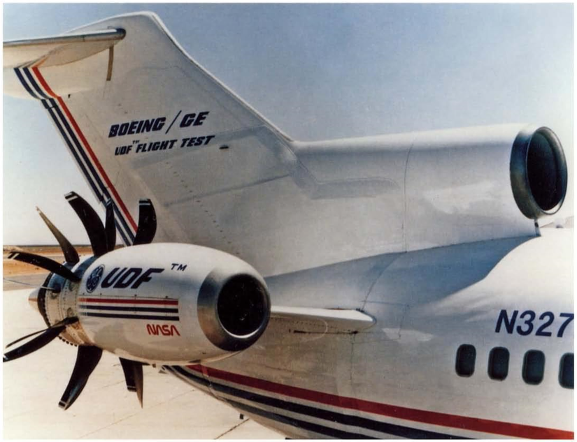 GE36 Boeing 727 testbed