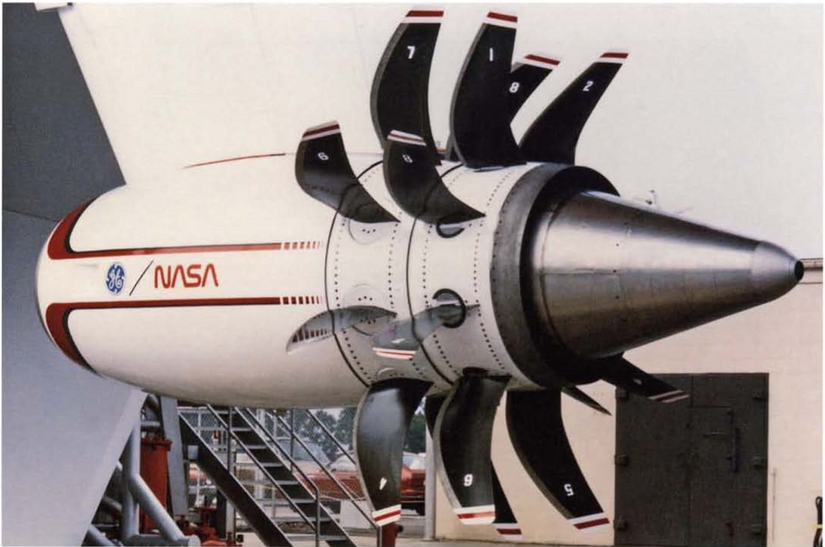 NASA GE36 engine