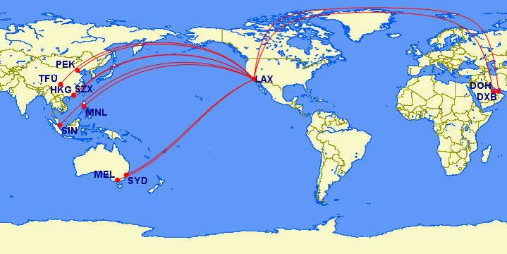 18-Hour Nonstop Flights: Los Angeles' 10 New Ultra-Long Routes