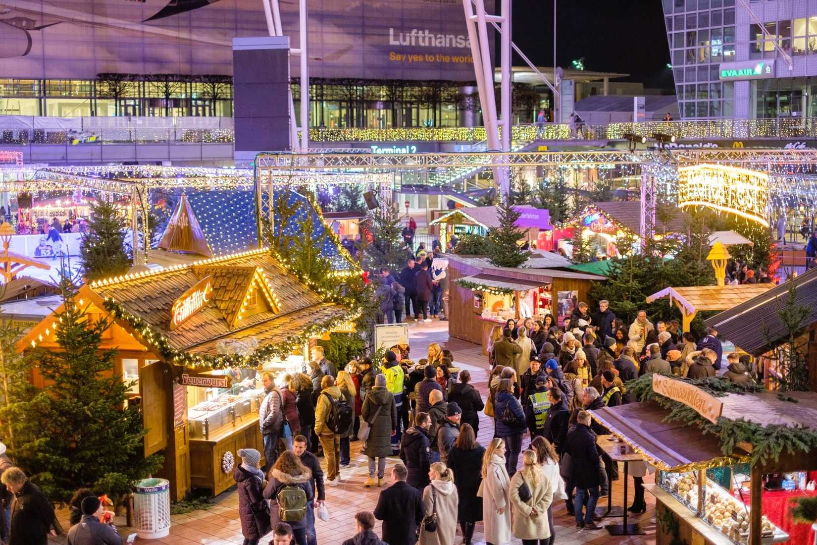 Munich Airport Christmas Market