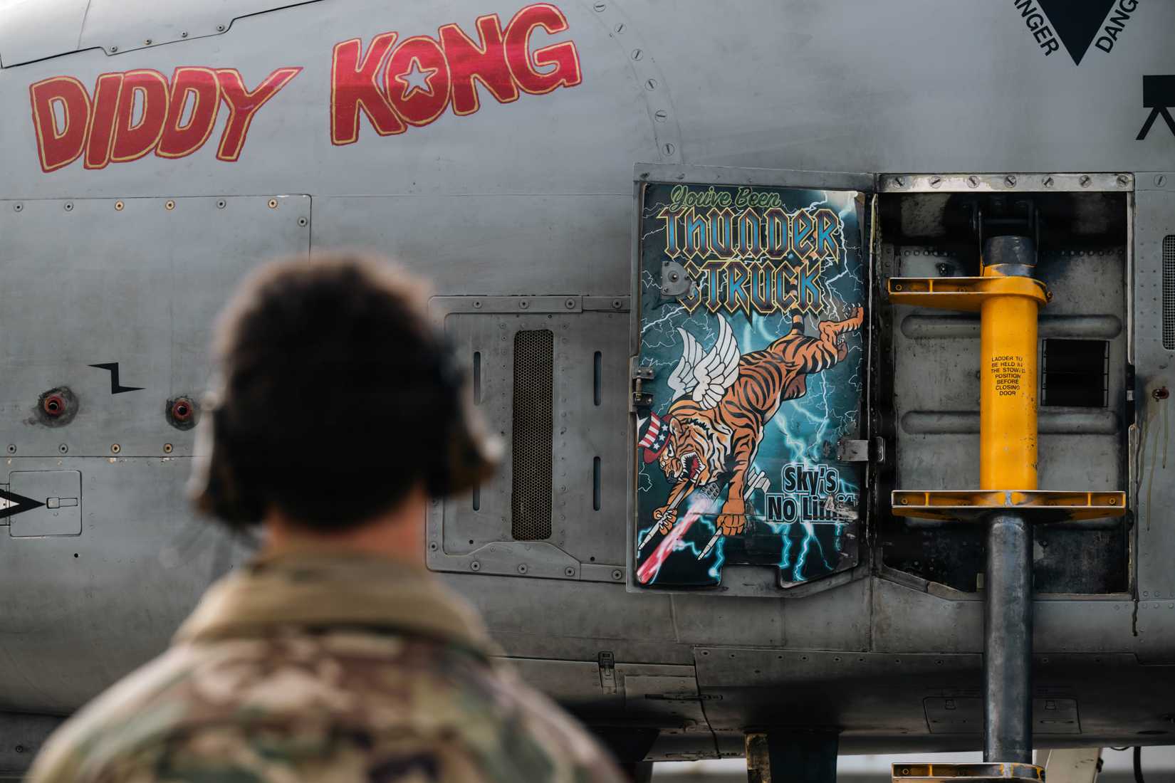 Pre-flight checks on an A-10C Thunderbolt II aircraft in the U.S. Central Command area of responsibility, Dec. 30, 2025.