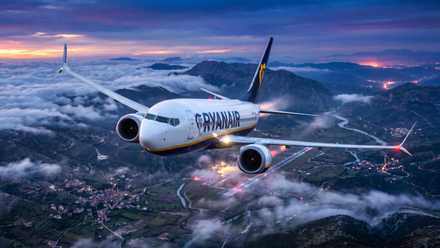 Ryanair Boeing 737 mock up