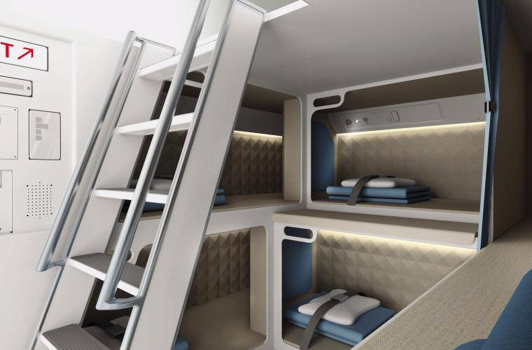 Safran Lower Deck Crew Rest Module