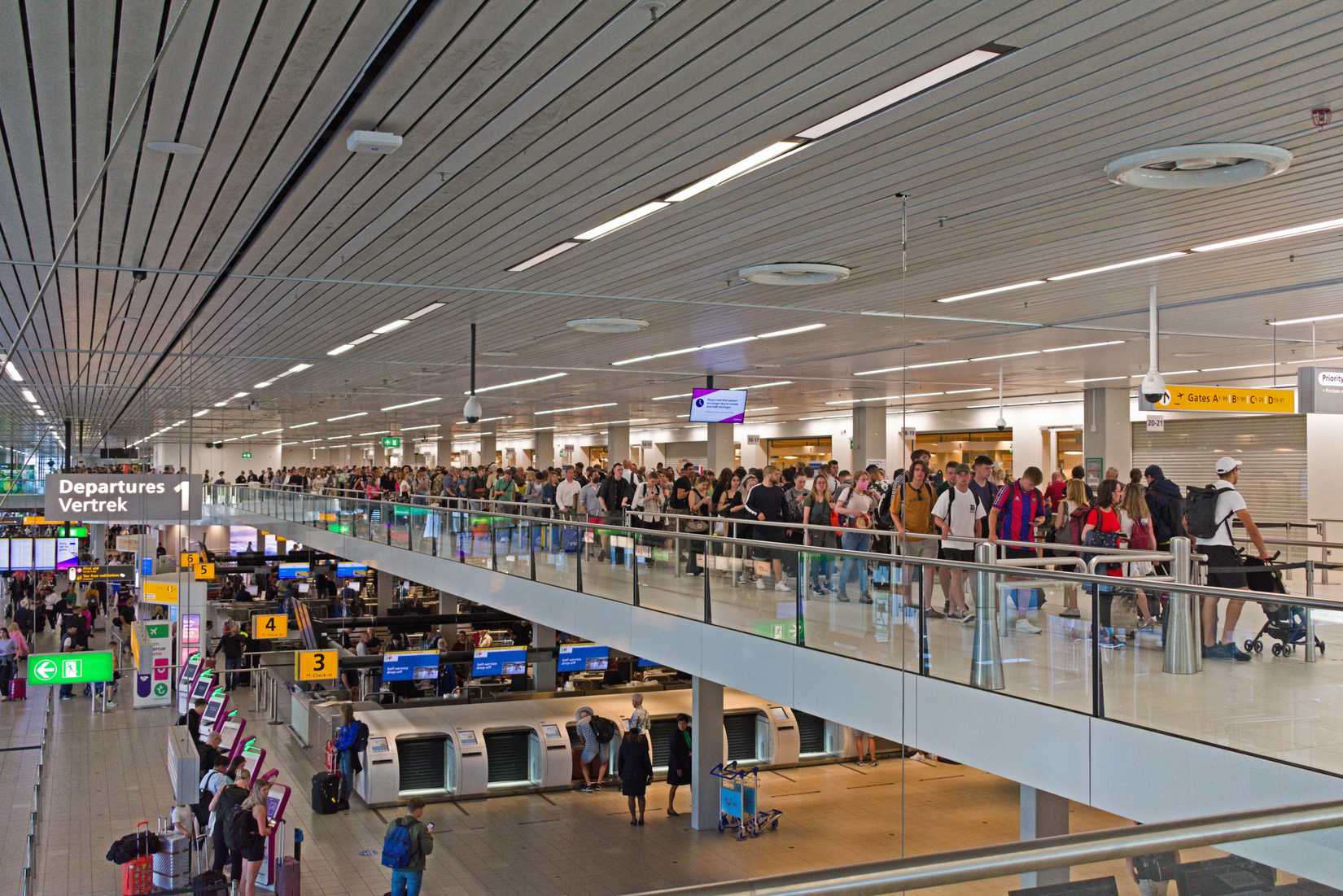 Airport Terminal Queues