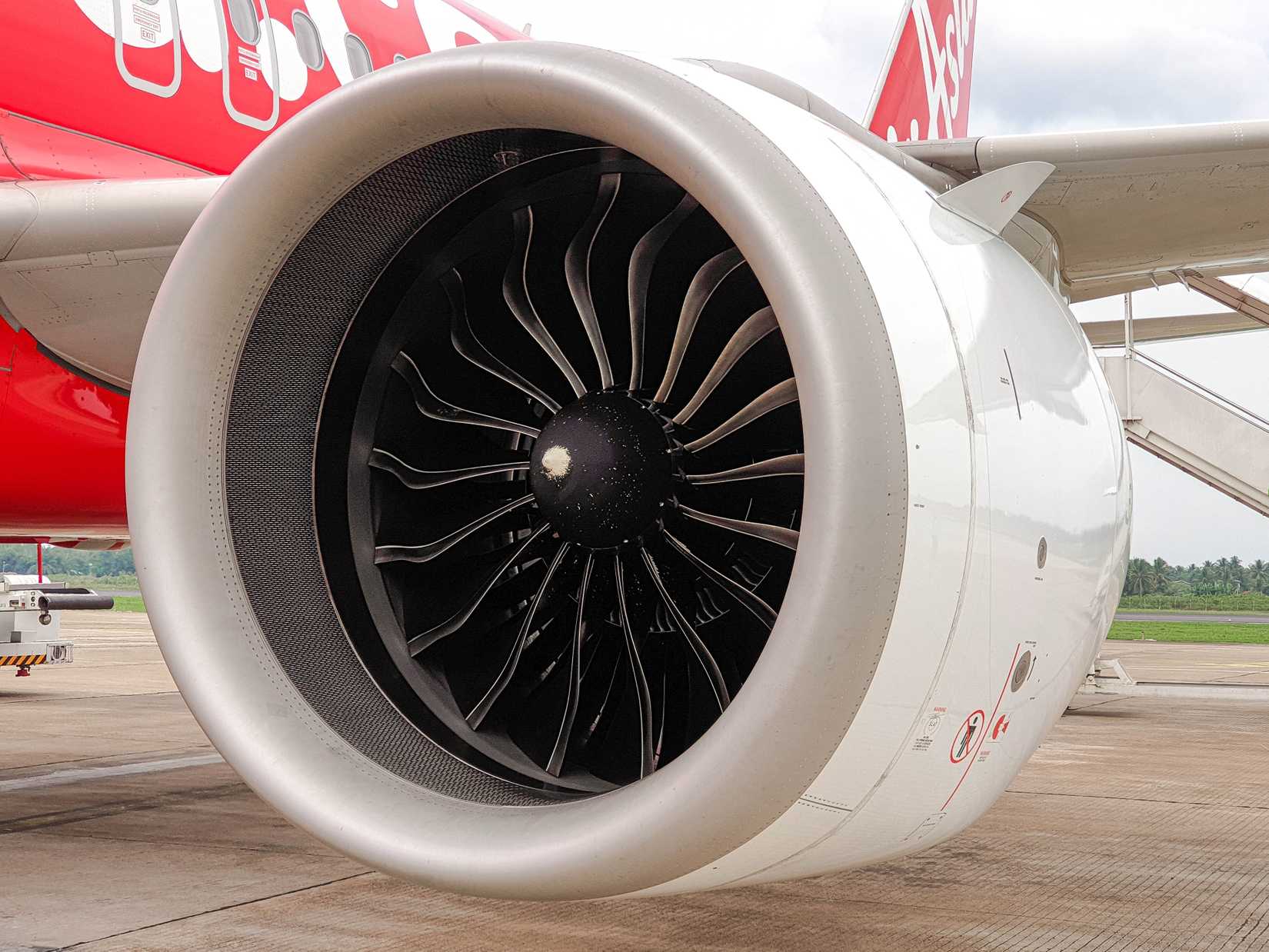 CFM International LEAP engine on AirAsia A320neo