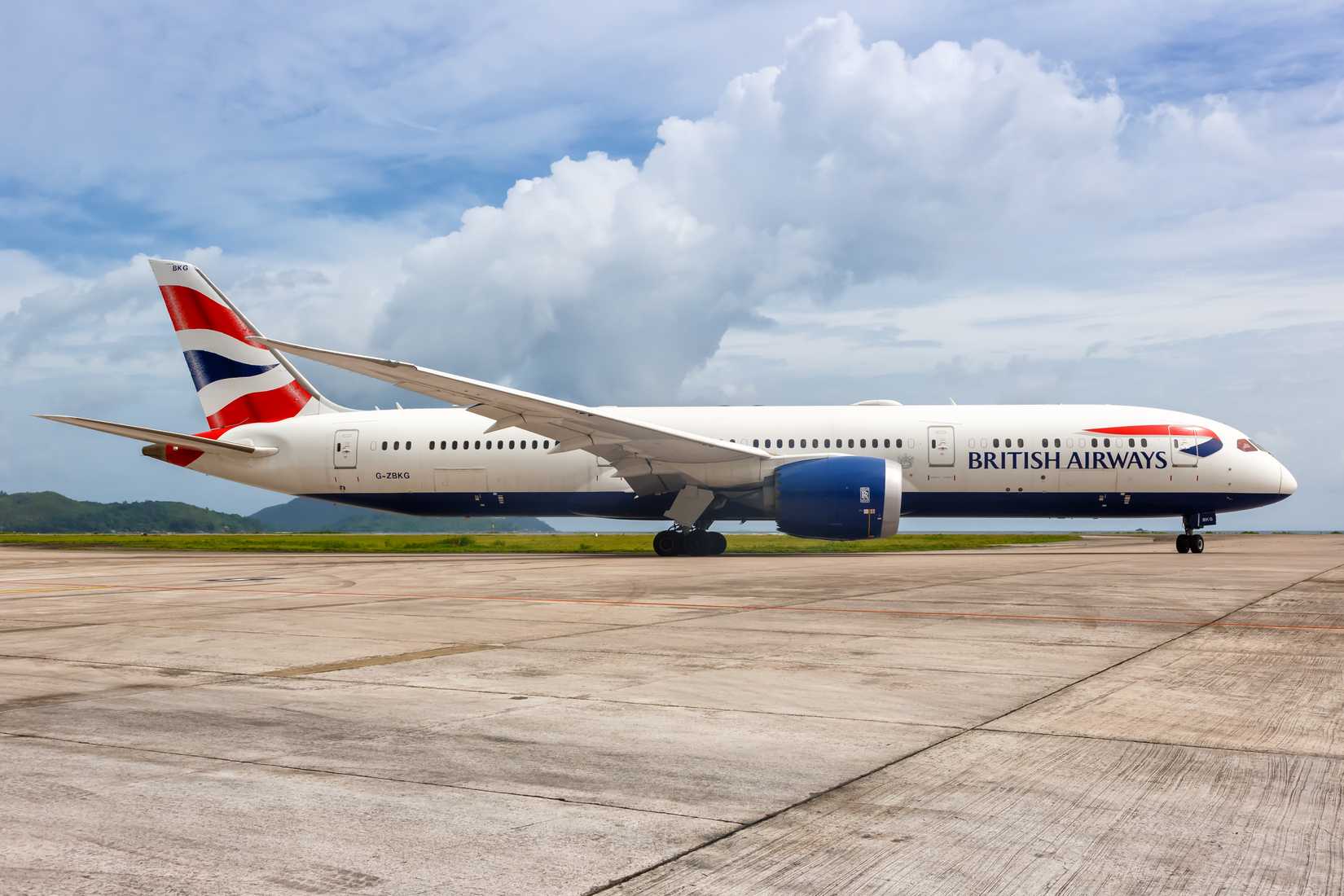 BA 787 Taxiing