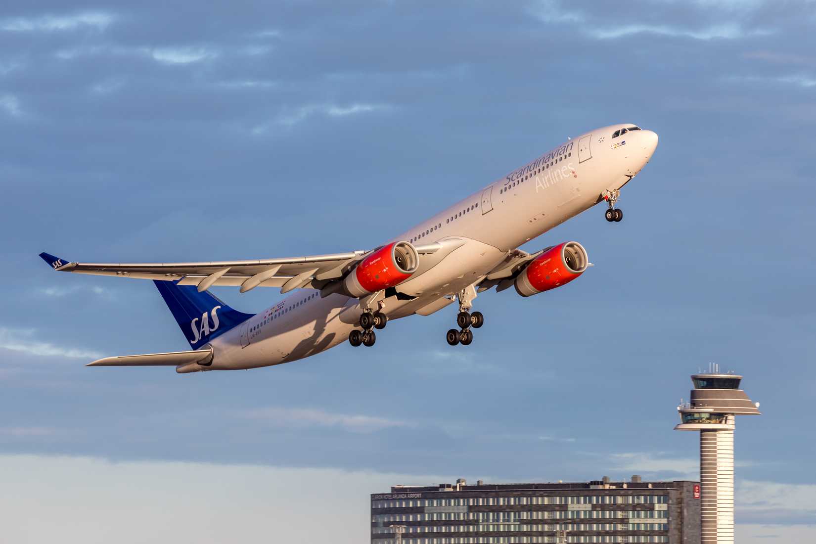 SAS A330 Takeoff