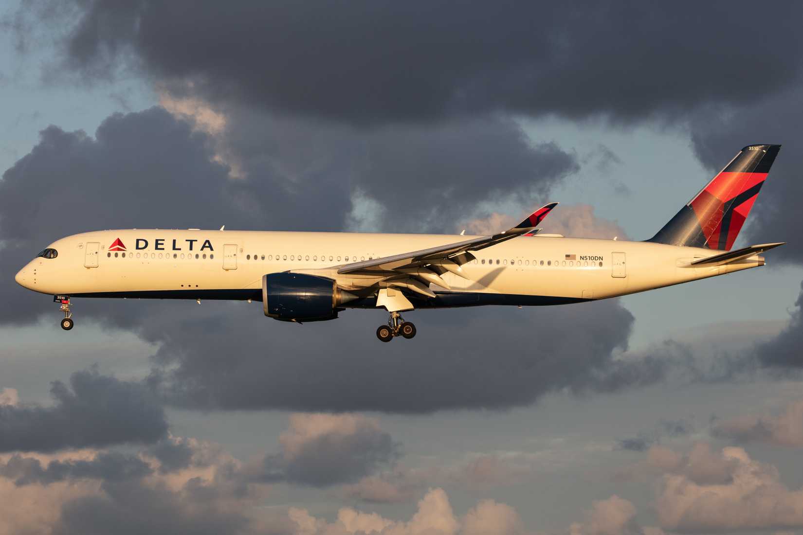 Delta A350 Inflight