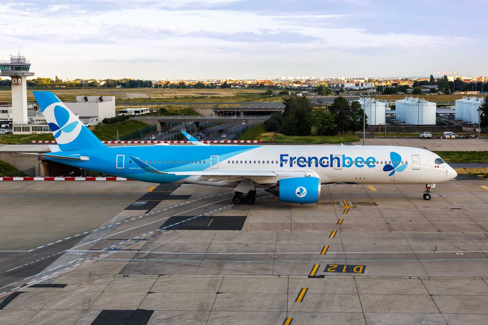 French bee A350 Parked