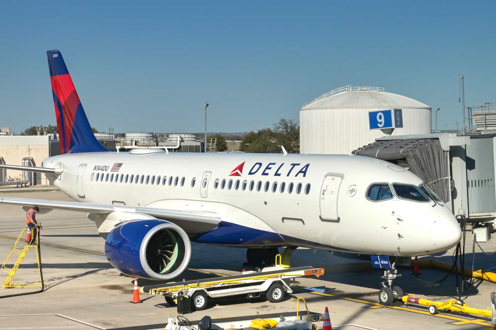 Delta A220 In Austin