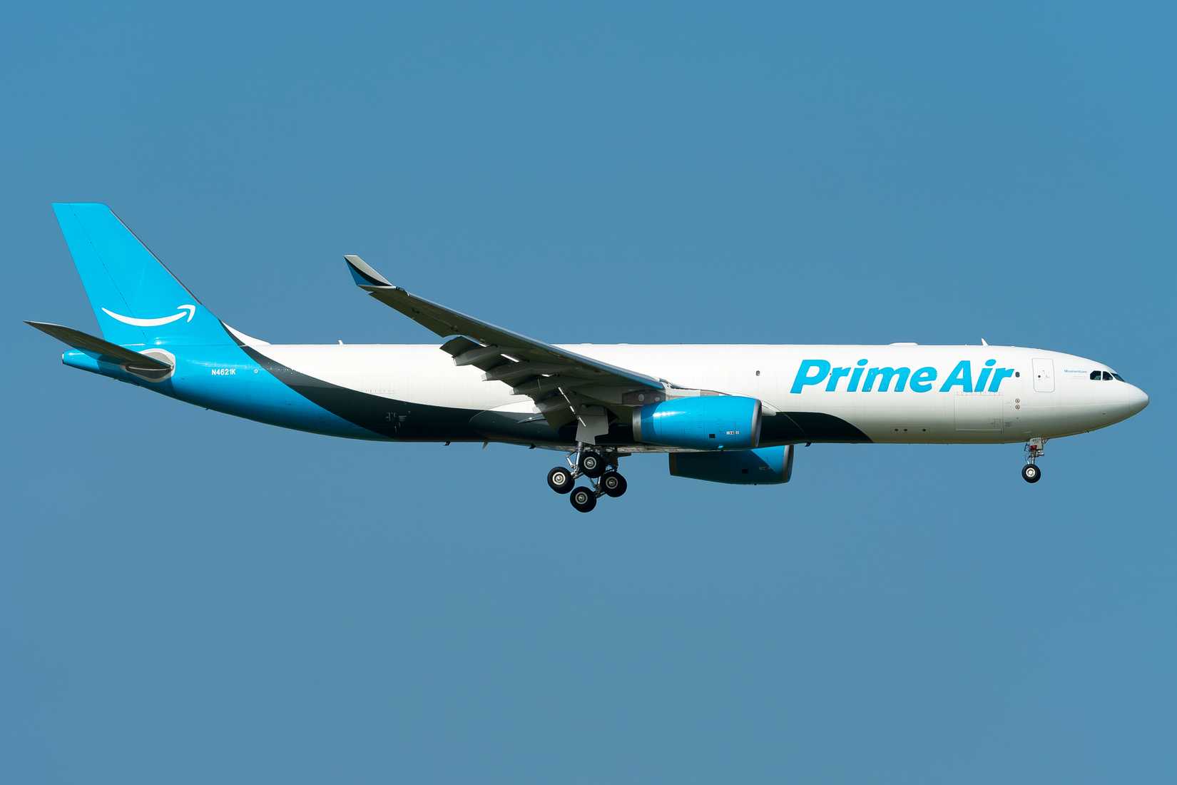 Amazon Prime Air Airbus A330-300P2F On Approach