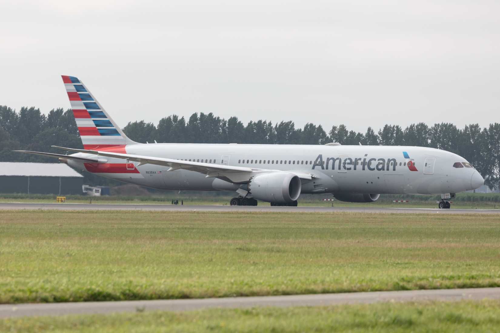 American Airlines Boeing 787-9 aircraft 