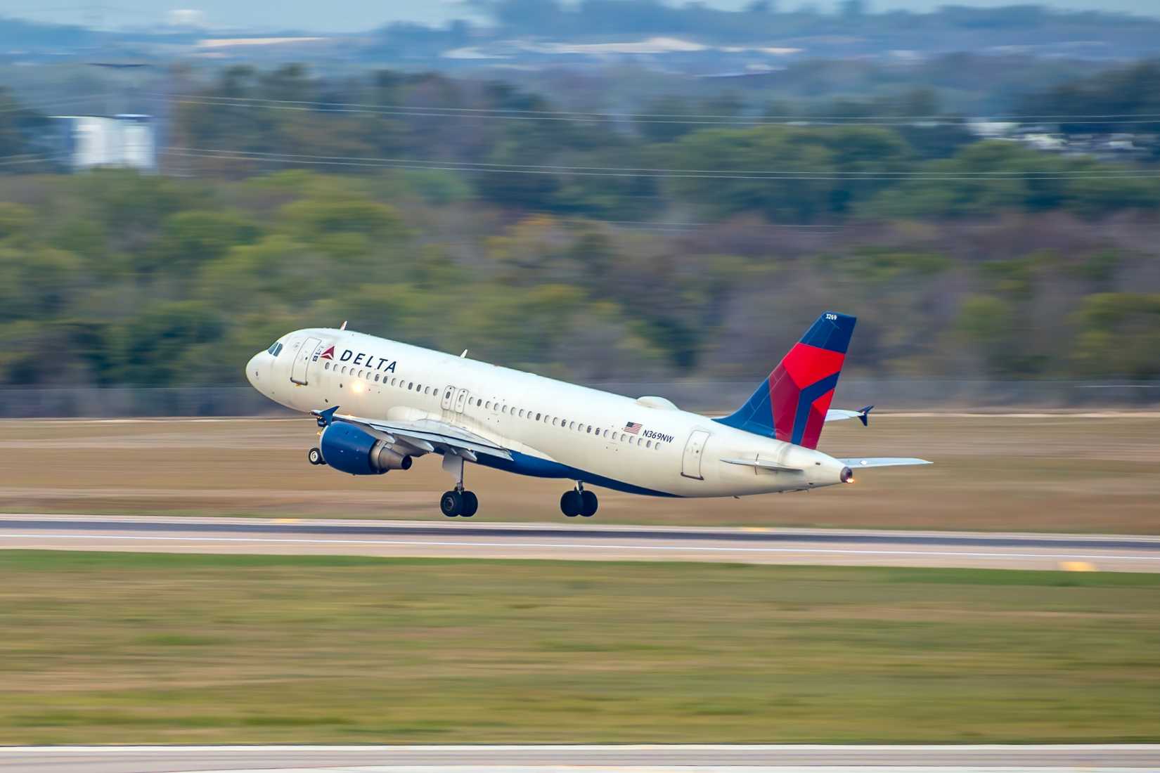 Delta A320 In Austin