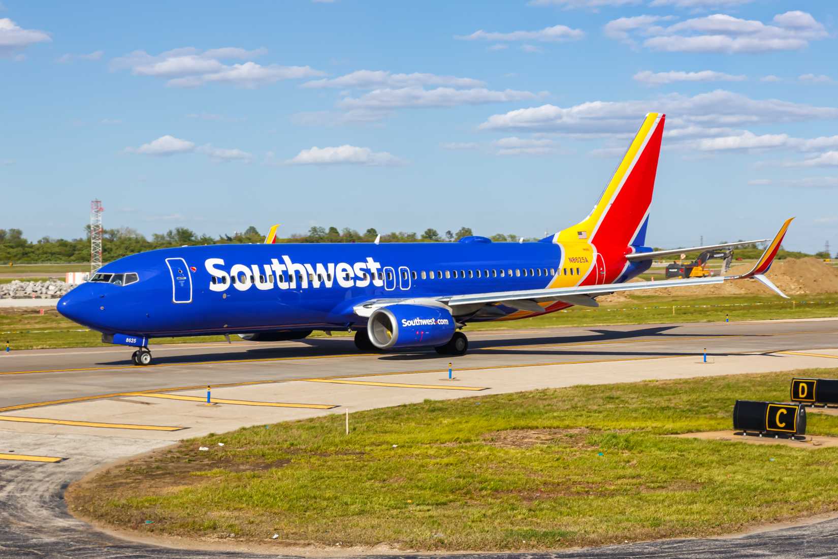 Southwest 737 Taxiing