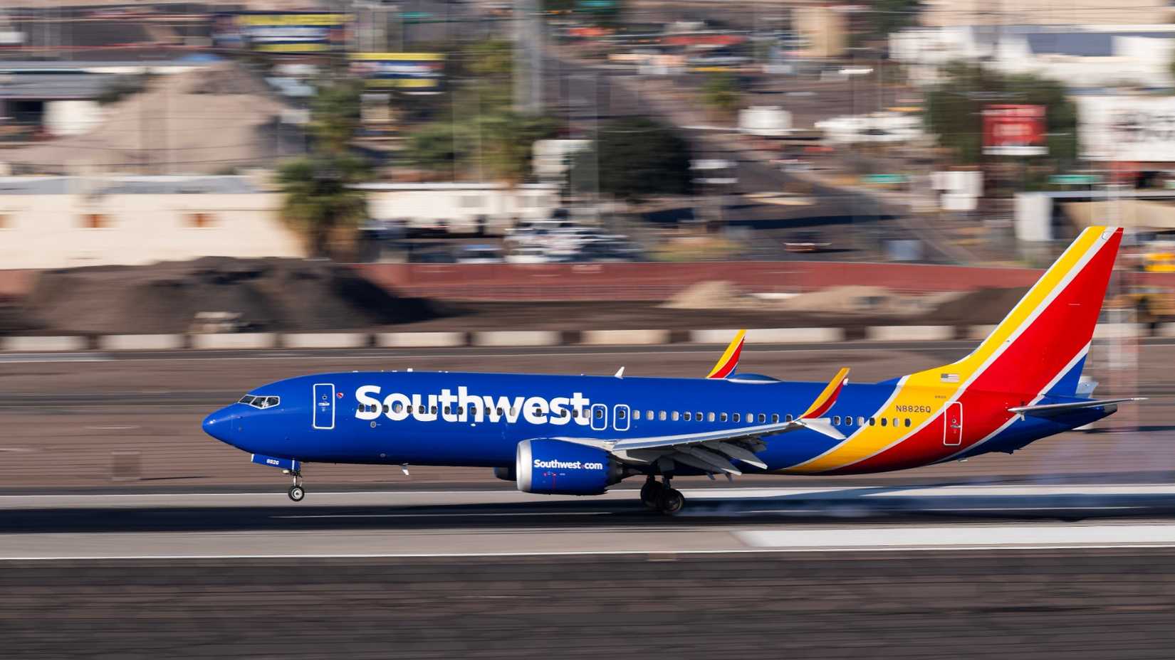 Southwest 737 Landing