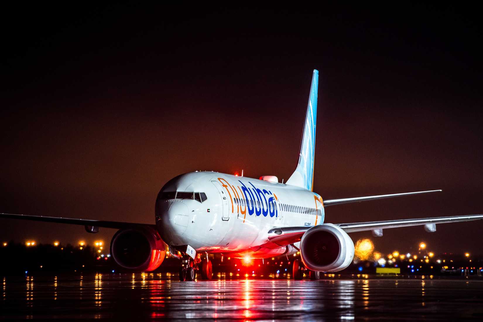 flydubai 737 Taxiing Moscow