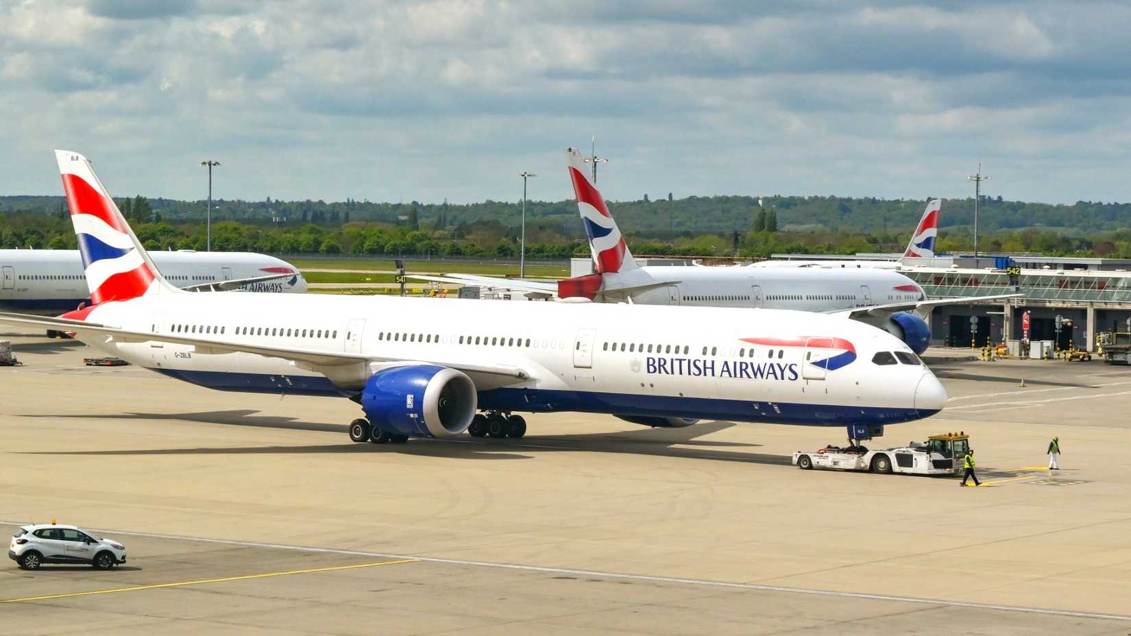 BA 787 Taxiing