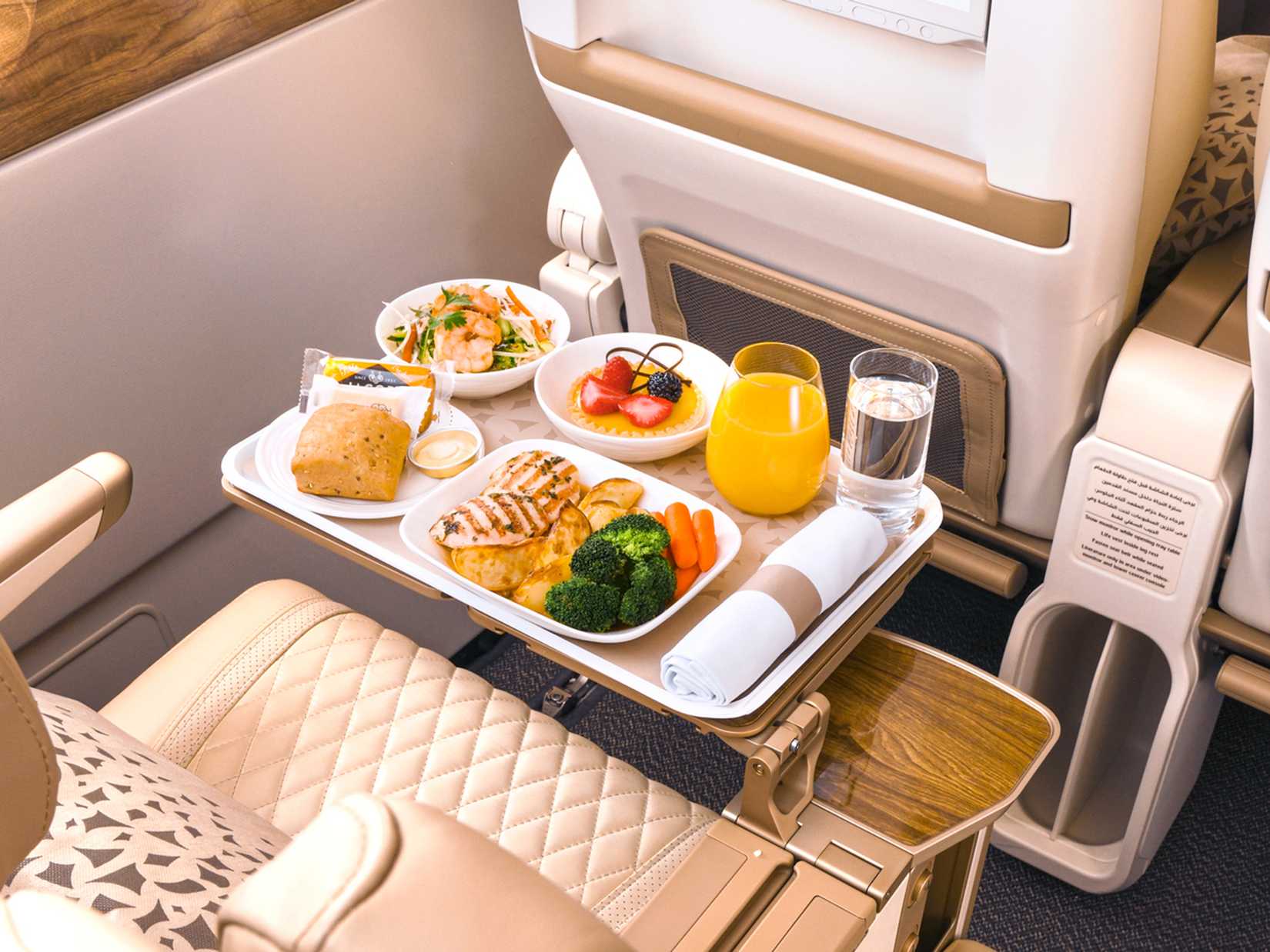 Inflight meal