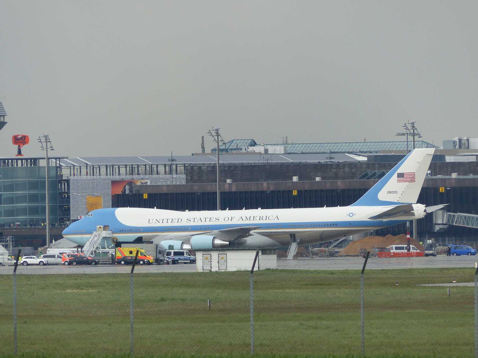 Air Force One At Hannover Airport