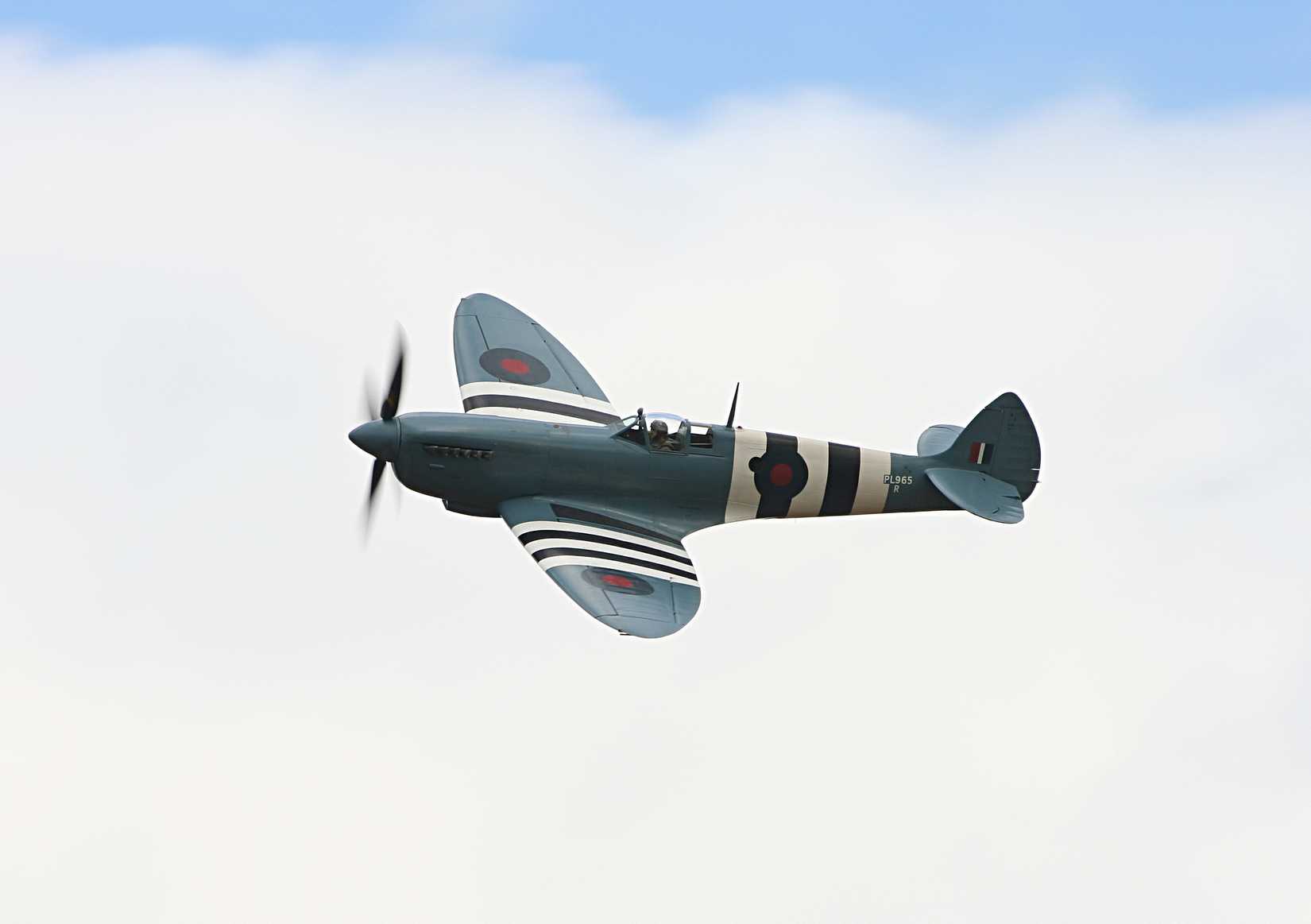 Spitfire Inflight