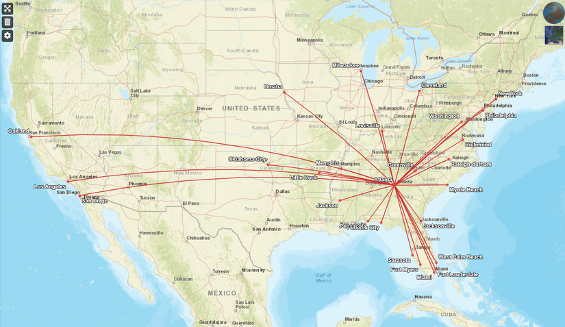Southwest Canceled Atlanta Routes