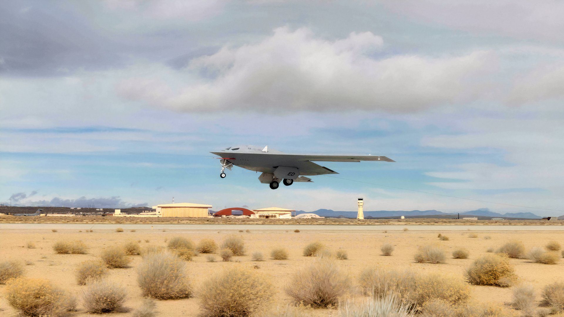 New B-21 Raider Test Photos Reveal A Speed-Brake Design The B-2 Spirit Never Had