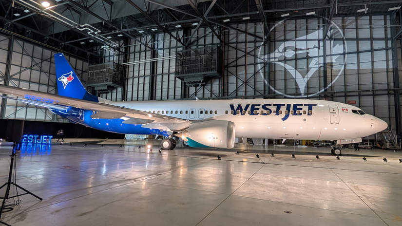 WestJet 737 Blue Jays Livery