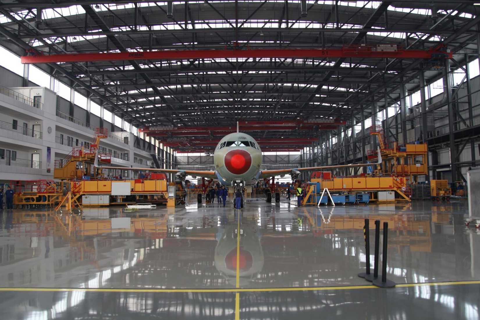 Airbus A320 Tianjin Final Assembly Line