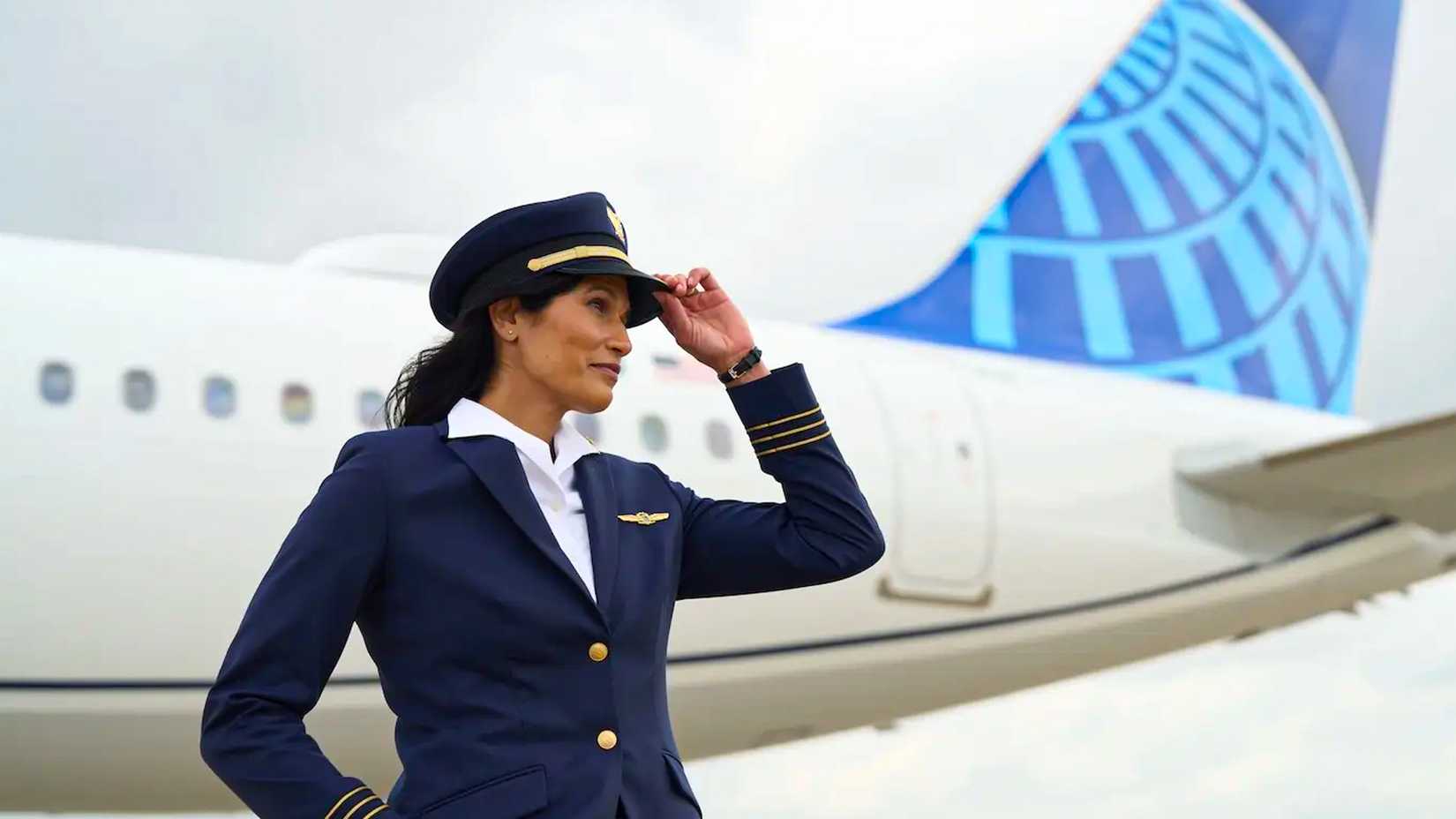 United Airlines pilot custom thumbnail