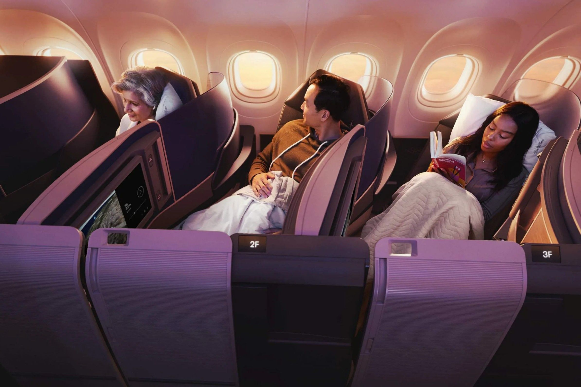 United Airlines A321XLR Polaris Seats
