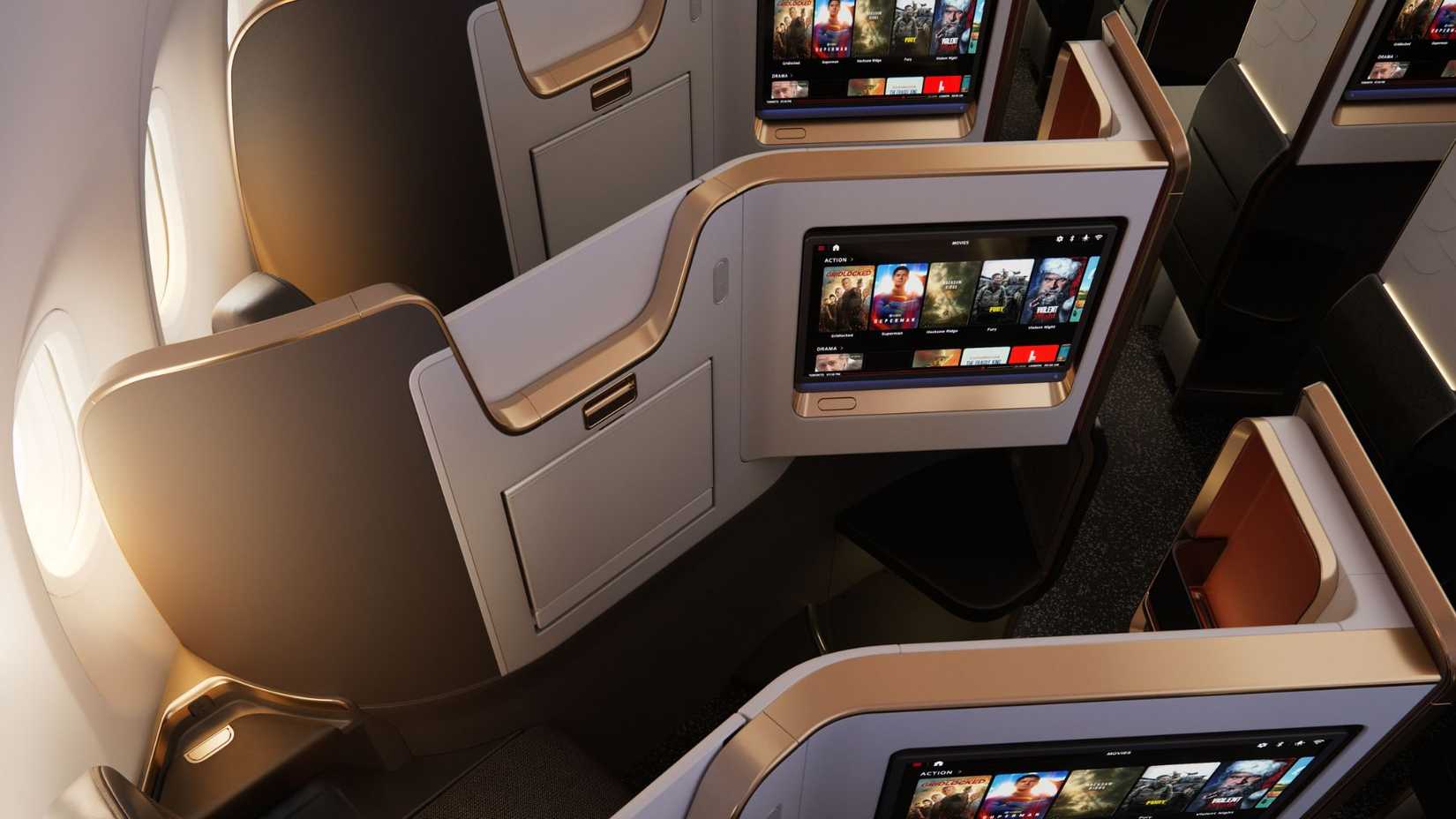 Air Canada New 787-10 Business Class