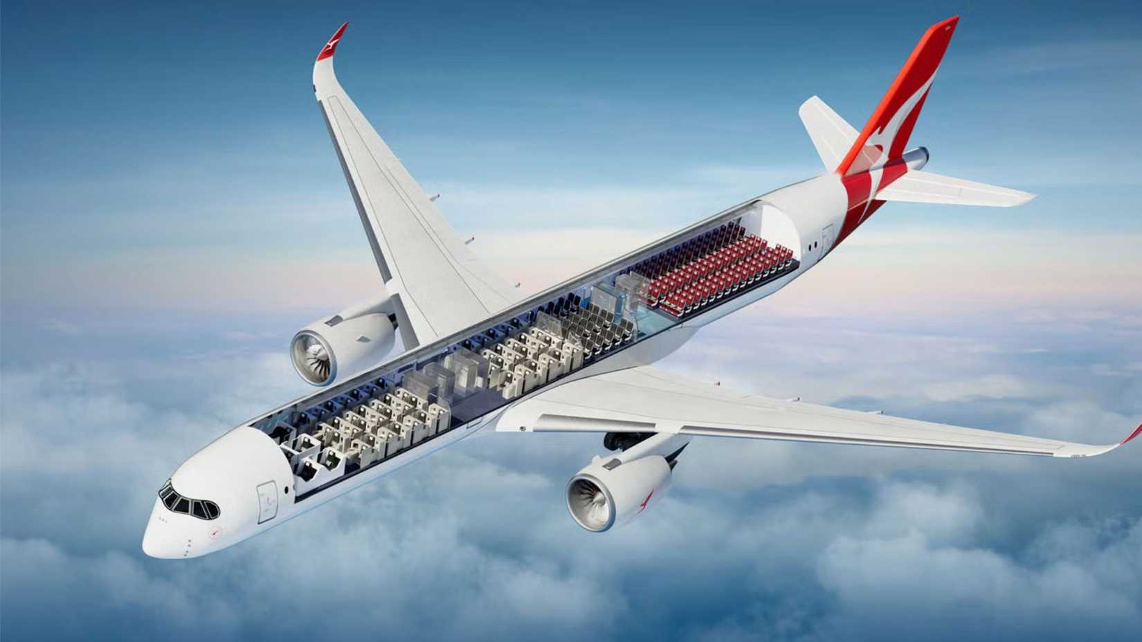 Qantas A350-1000ULR Seat Map