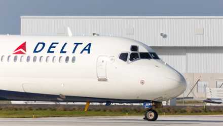 Delta Airlines Boeing 717